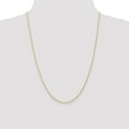 thumbnail image 2 of Real 14kt Yellow Gold 1.35mm Carded Cable Rope Chain; 24 inch; for Adults and Teens, 2 of 6