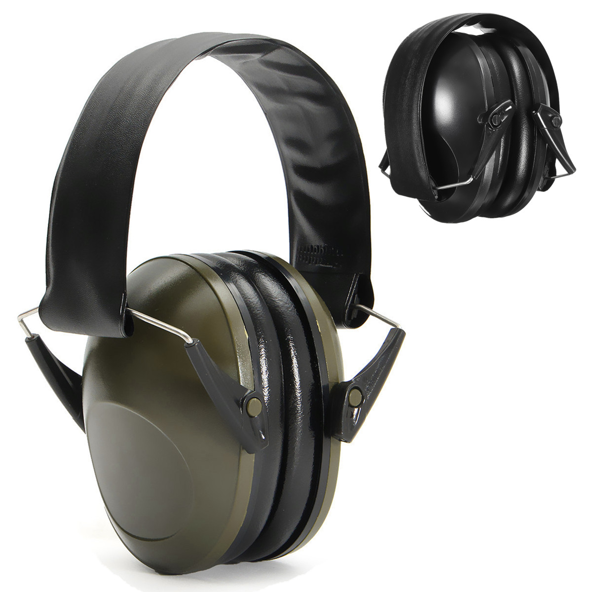 Soundproof Shooting Earmuff Foldable Hearing Protection Soft Ear