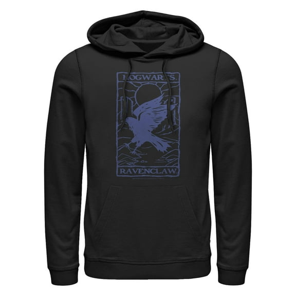 Men's Harry Potter Ravenclaw Eagle  Pull Over Hoodie