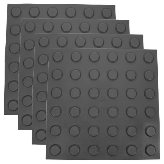 ToyKAKA Convenient Grey Blind Boards for Patio Durable PVC Material Practical Road Floor Stickers