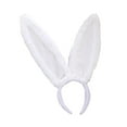 thumbnail image 1 of Diadema Yuyangstore con orejas de conejo de peluche para fiesta Navidad, 1 of 8