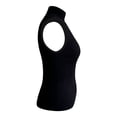 thumbnail image 3 of Blusa George para Mujer, sin Manga Cuello Alta Tela Rib Negro Talla G, 3 of 4