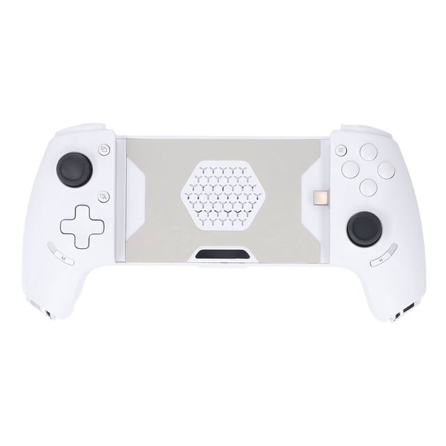 Mobile Gamepad, Flexible D Pad USB C Wired Wireless Anti Slip Grip Heat Dissipation Hole Mobile Game Controller for Phones