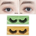 thumbnail image 4 of Kmxyo False Eyelashes Good Ductility No Residue Thick Natural Messy Fake Eyelashes Makeup Tool, 4 of 8