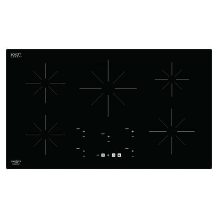 Ancona chef Series 36 glass-ceramic Induction cooktop in Black AN-2412