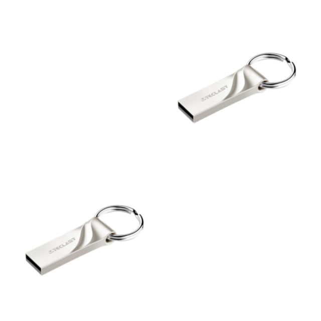 Seitruly Unidad flash USB con gran capacidad - Evita caídas Resistencia al agua y a la compresión Fácil de metal Unidades flash USB USB2.0 USB2.0 16 GB, 1 2piezas