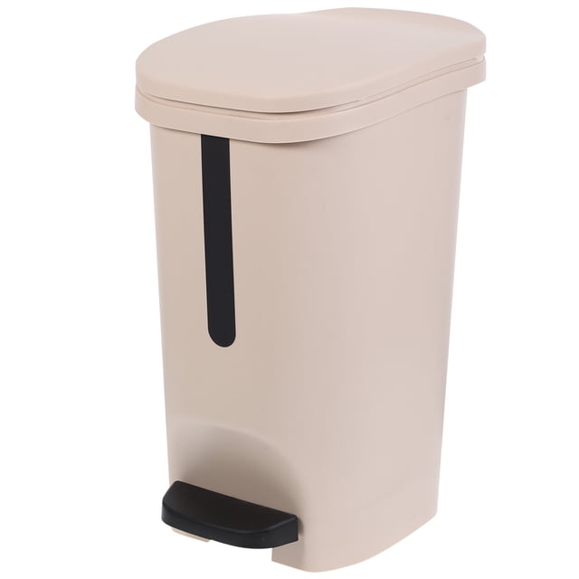 Cubo de basura con pedal, 10 l, para el hogar