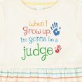 thumbnail image 4 of Inktastic Future Judge for Kids Girls Baby Dress, 4 of 5
