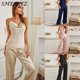 thumbnail image 2 of Nuevos pijamas sexis para mujer, pijamas de seda a la moda para mujer, ropa de dormir, camisola de satén de seda, Top y pantalones cortos, pijama para mujer xuanjing unisex, 2 of 2