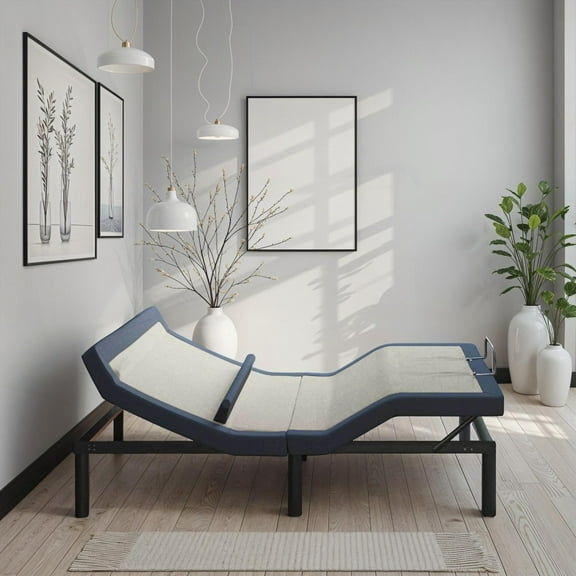 Restonic Twin XL Adjustable Bed Base | 3 Levels Massage & 2 USB Ports