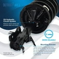 thumbnail image 4 of Detroit Axle - 2.5L Front Struts + Lower Control Arms w/ Ball Joints + Sway Bars + Outer Tie Rods Replacement for 2002-2006 Nissan Altima - 8pc Set, 4 of 7