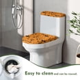 thumbnail image 5 of HELLHERO Smiley Pumpkin Bathroom Set Toilet Seat Protector Set of 2 Comfortable and Practical Holiday for Bathroom Supplies, Soft, 5 of 8