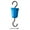 Blue, variant on 1PC Ant Moat for Hummingbird Feeders, Decorative Flower Shape Hook with Metal Hooks, Pack of 1, Effective Pest Control for Hanging Bird Feeders,Green
