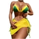 thumbnail image 2 of Traje de baño de 2 piezas para mujer, trajes de baño para mujer, traje de baño de tres piezas bikini bikini dividido traje de baño para mujer, 2 of 5