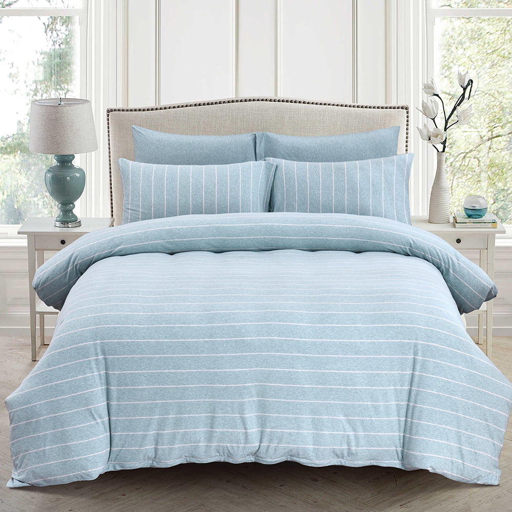 Pure Era Duvet Cover Set Ultra Soft Cotton Jersey Knit Comforter Pure Era Duvet Cover Set Ultra Soft Cotton Jersey Knit Comforter Model Pe 16gw Q Com