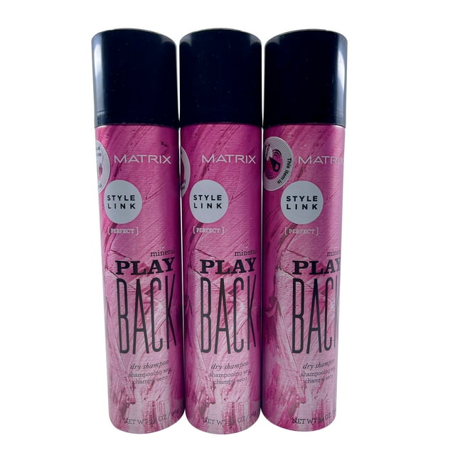 Matrix Style Link Back Shampooing Minéral Sec 3.4 OZ Lot de 3