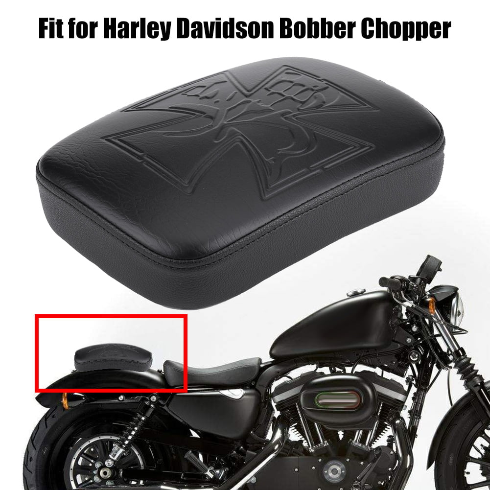 Removable Suction Cup Wide Pillion Pad for Custom Use Motorcycle Chopper