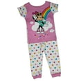 thumbnail image 6 of Minnie Mouse Baby Girl & Toddler Girl 2-Piece Cotton Pajama Set, 6 of 7