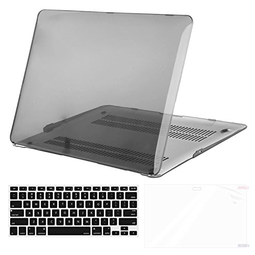 Mosiso Plastic Hard Case with Keyboard Cover with Screen Protector for