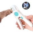 thumbnail image 1 of Cortaúñas y cortaúñas para perros y gatos, con iluminación LED, protección contra sobrecortes, lima de uñas adecuada para perros y gatos pequeños JAMW Sencillez, 1 of 5