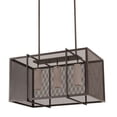 thumbnail image 6 of Meyda 188937 32 in. Kitzi Golpe Oblong Pendant - Cafe-Noir, 6 of 7