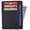 Black, variant on Slim Minimalist Wallets For Men Women - Leather Front Pocket Thin Mens Wallet RFID Credit Card Holder Gifts For Men