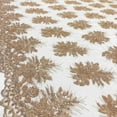 thumbnail image 5 of Gloriosa Bridal Lace Sequins Beaded Scallop Fabric for Dresses 52’’ BTY (Blush), 5 of 6