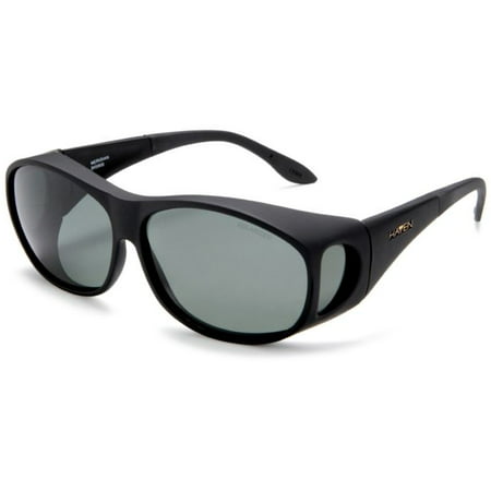 Haven Fits Over Sunwear Sunglasses Classic Meridian / Frames: Black Lens: Grey Polarized