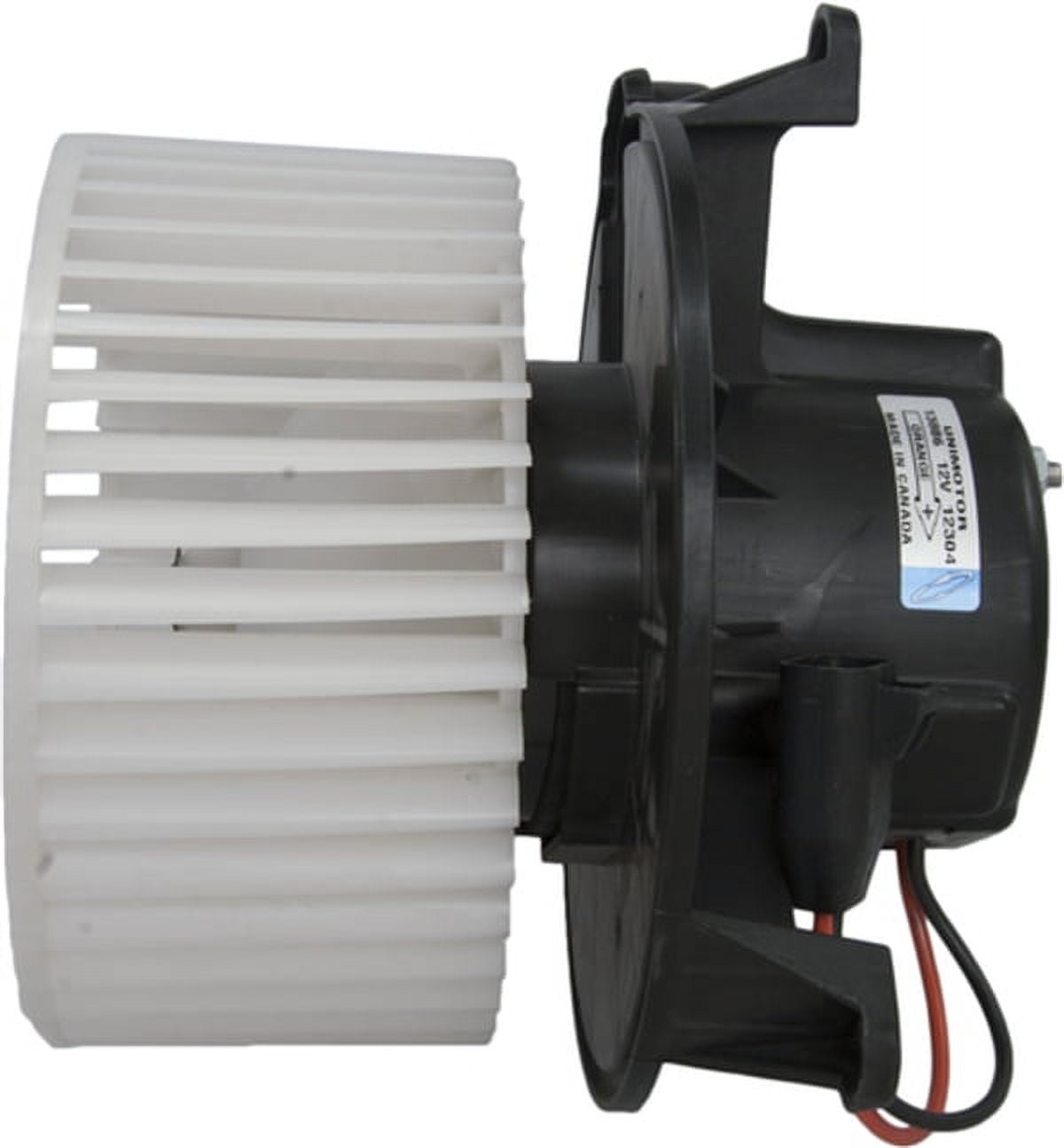 Four Seasons 75886 Flanged Vented CW Blower Motor w/ Wheel Fits select: 2003-2007 CHEVROLET SILVERADO, 2003-2007 GMC NEW SIERRA