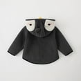 thumbnail image 5 of Lilgiuy Newborn Clothing Baby Boys Girls Winter Coat Cute Solid Warm Knit Animals Outwear Hooded Coat Jacket for Festival Holiday, 5 of 5