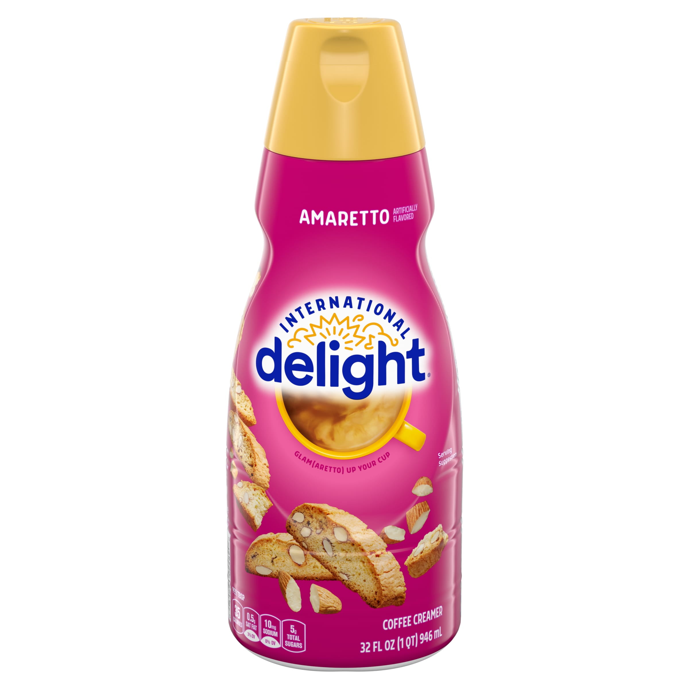 International Delight Amaretto Coffee Creamer, 32 Oz.