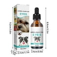 Eye Cleaner For Dogs Secure Pet Eyes Wash Drops For Poisoning& Tear