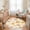Color 2, variant on Washable Non Slip 6ft Round Rug, Cute Lion cartoon zoo animal Circle Area Rugs with Tassels Botanical Elements Yellow Carpet for Nursery Bedroom Living Room Playroom Tent Rug