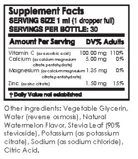 Pure Inventions Watermelon Water Enhancer, Vitamin C + Electrolytes, Sugar-Free, 30 Servings