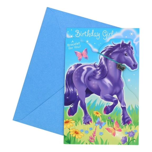 Birthday Card :Birthday Girl A Bracelet for You!