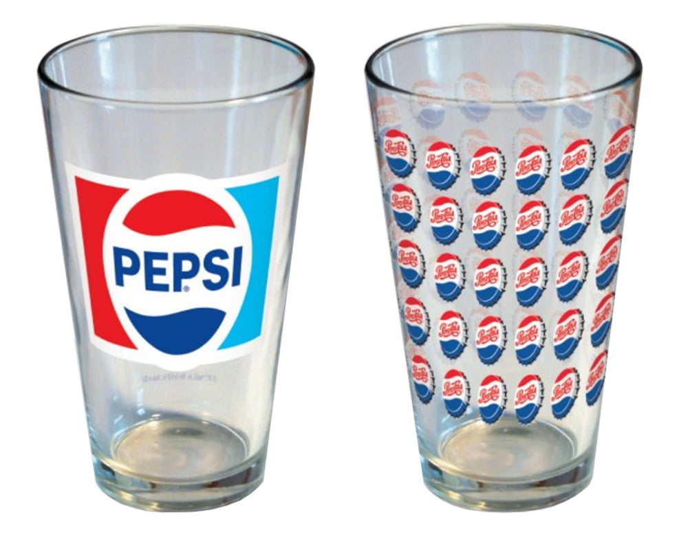 Pepsi Hiball Tumblers Case of 24 Pepsi Hiball Glasses CE 20oz / 568ml Official Branded Pepsi Pint Tumblers