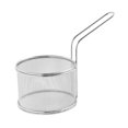 thumbnail image 3 of Cesta para freír patatas fritas, cesta colgante portátil para freír, cesta para servir , cesta de drenaje para cafetería comercial y restaurante, 3 of 9