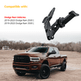 thumbnail image 4 of Rear Bed Step Retractable Bumper Tailgate Step | Fit for 2019 2020 2021 2022 2023 Dodge Ram 2500 3500 | OE# 82215842AH 82215842AG 82215842AF 82215842AE 82215842AD 82215842AC 82215842AB, 4 of 9