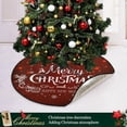 thumbnail image 6 of GZHJMY Shiny Christmas Snowflake Christmas Tree Mat, Round Christmas Tree Stand Mat Decoration for Holiday Party Home Christmas Day Ornaments Floor Door, 28.3", 6 of 6