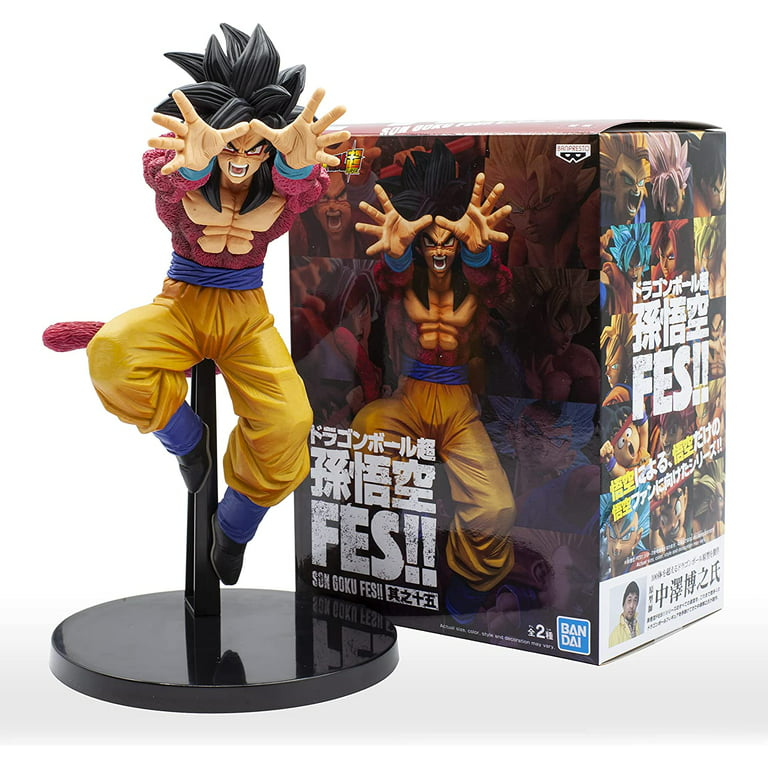 Anime Dragon Ball Z Son Goku Action Figure Super Saiyan Statue