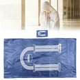 thumbnail image 2 of Estera de oración musulmana manta rectangular de tela impermeable portátil para el hogar sala de estar azul, 2 of 5