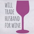 thumbnail image 3 of CafePress - Husband For Wine Women's T Shirt - Women's Classic T-Shirt, 3 of 4