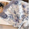 thumbnail image 6 of CAILDANL Fashion Scarves Scarf 100% Silk Feeling Scarf Silk Like Scarves Long Lightweight Sunscreen Shawls for Women, 6 of 6