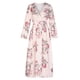 thumbnail image 1 of Vestidos bohemios divididos con estampado floral de manga larga con cuello en V informal de verano para mujer Fridja yut5233, 1 of 1