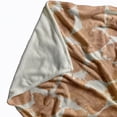 thumbnail image 2 of Simply Daisy Giraffe Journey Fleece Throw Blanket, Orange, Standard Throw, 2 of 4