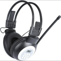 Portable Personal Fm Radio Headphones, Wireless Fm Headset Ear Muffs with Built-in Radio for Jogging, Walking, Daily Works