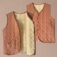 thumbnail image 3 of Njoeus Women Winter Warm Vests Coat Soft Fleeces Lined Jacket Vests Classic Cute Sleeveless Vests with Pockets (Plus Size), 3 of 4