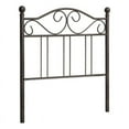 thumbnail image 1 of Coaster Ellis Transitional Metal Scroll Twin Headboard in Dark Bronze, 1 of 4