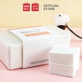 thumbnail image 2 of MINISO Makeup Remover pads 1000 Pcs Cotton Facial Cleansing Wipe, 2 of 6