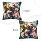 thumbnail image 3 of Funda de cojín de pana suave Demon Slayer, 18 x 18 pulgadas, funda de almohada decorativa para sofá, dormitorio, cama, silla y sala de estar, 3 of 8
